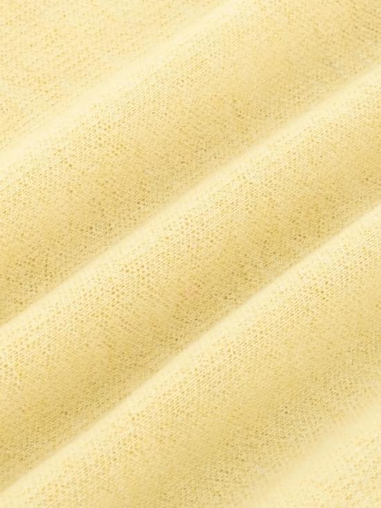 26SS 드롤드무슈 반팔 티셔츠 JPO194 WO007LIGHTYELLOW Yellow - DROLE DE MONSIEUR