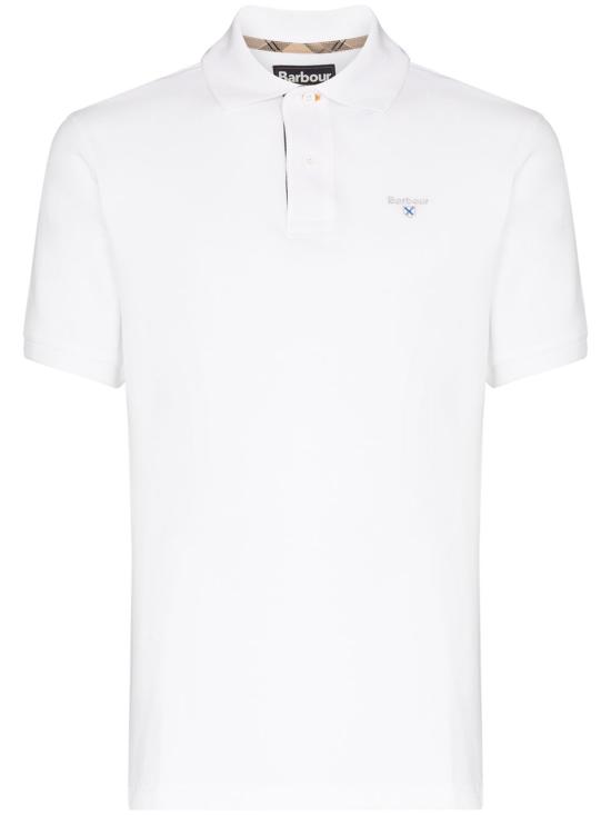 26SS 바버 반팔 티셔츠 MML0012 WH11 White - BARBOUR