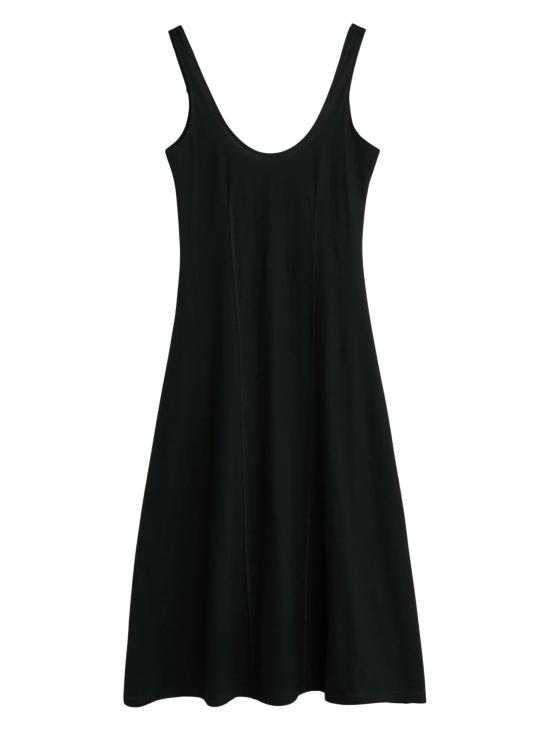 26SS 아워레가시 미디 원피스 W2266BB BLACKHIGH Black