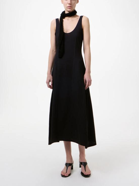 26SS 아워레가시 미디 원피스 W2266BB BLACKHIGH Black - OUR LEGACY