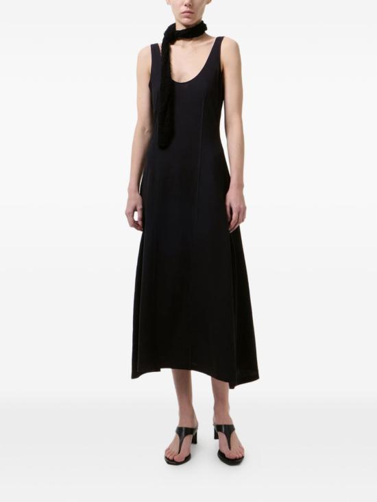 26SS 아워레가시 미디 원피스 W2266BB BLACKHIGH Black - OUR LEGACY