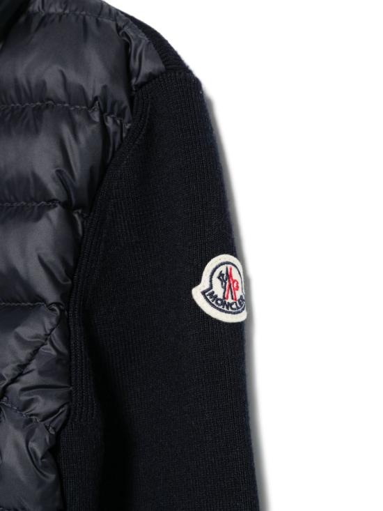 26SS [키즈] 몽클레어 가디건 L19549B00005 M1122742 Blue - MONCLER