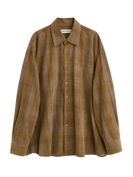 26SS 아워레가시 긴팔 셔츠 M2262BCF DAKOTAFLANNEL Brown