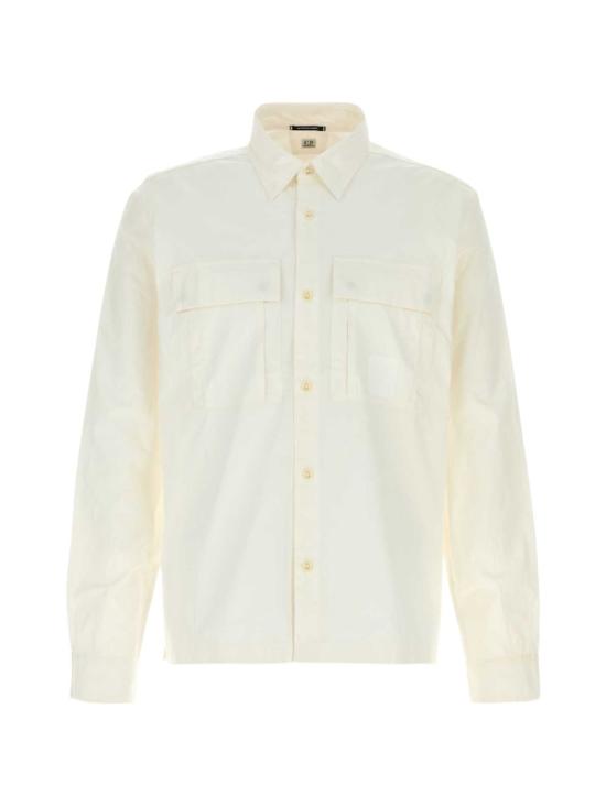 26SS 씨피 컴퍼니 긴팔 셔츠 20CLSH024A 006472A103 White - C.P. COMPANY