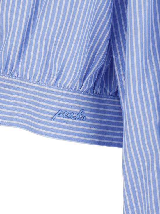 26SS 핑코 셔츠 106277 A32RZE5 Clear Blue - PINKO