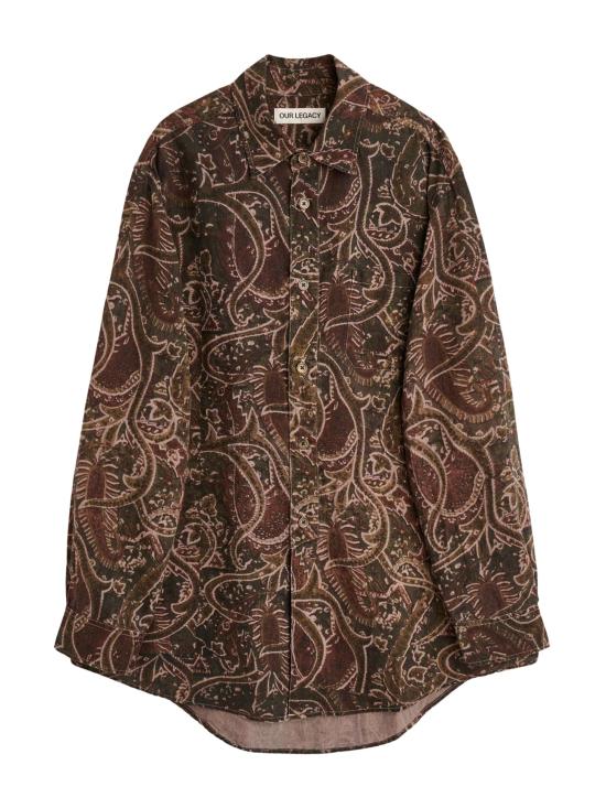 26SS 아워레가시 긴팔 셔츠 M2262VSP OVERDYEDSNAKE MultiColour