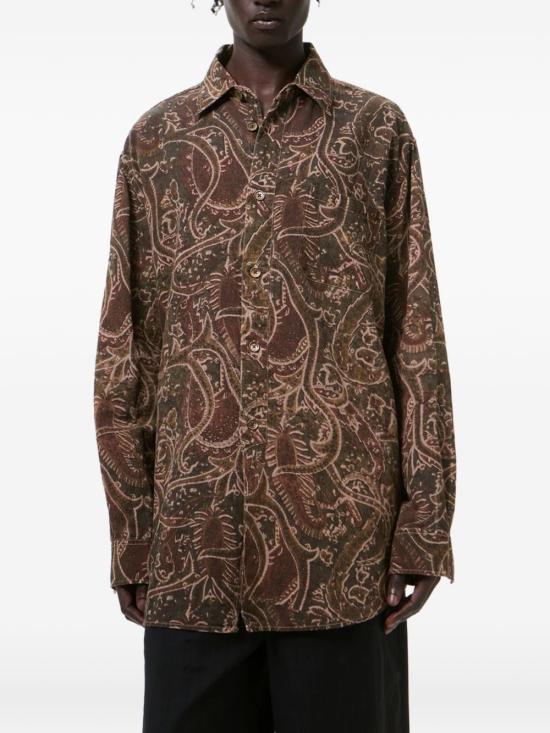 26SS 아워레가시 긴팔 셔츠 M2262VSP OVERDYEDSNAKE MultiColour - OUR LEGACY