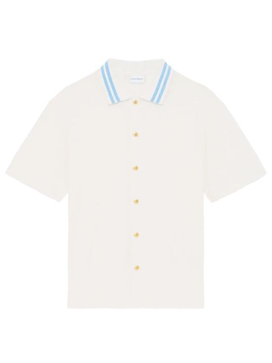 26SS 드롤드무슈 반팔 셔츠 JSH221 CO201OFFWHITE White