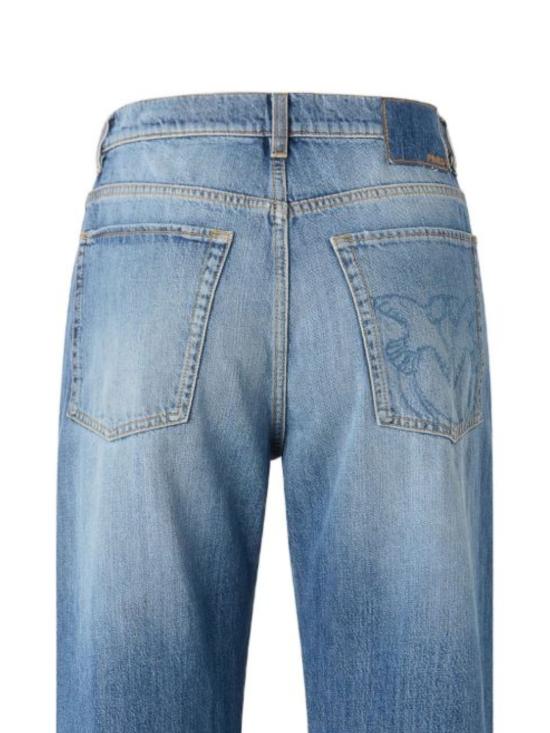 26SS 핑코 데님 팬츠 101733 A323PJO Clear Blue - PINKO