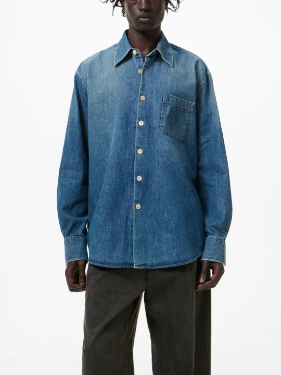 26SS 아워레가시 데님 셔츠 M2262AW WHATEVERWASH Blue - OUR LEGACY