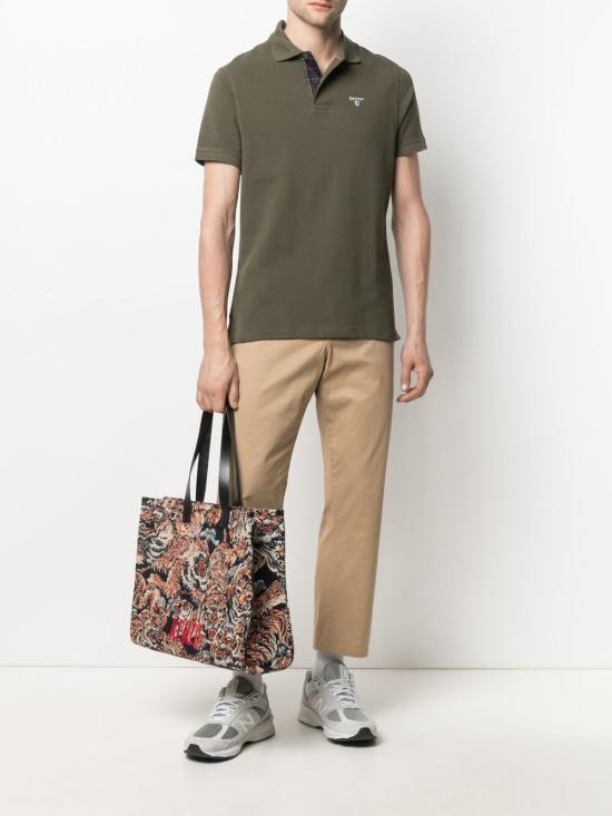 26SS 바버 반팔 티셔츠 MML0012 OL51 Green - BARBOUR