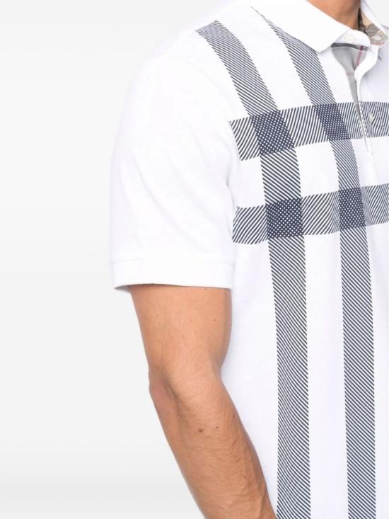 26SS 바버 반팔 티셔츠 MML1117 WH11 White - BARBOUR