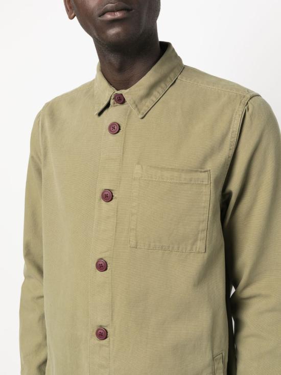 26SS 바버 긴팔 셔츠 MOS0281 OL31 Green - BARBOUR