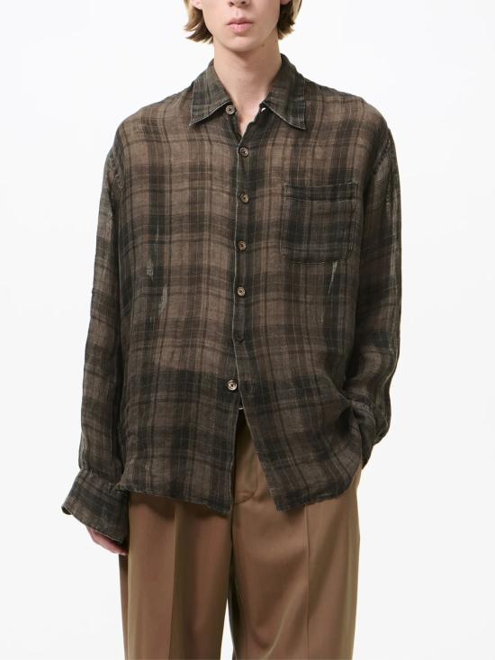 26SS 아워레가시 긴팔 셔츠 M2262AP PENUMBRACHECK MultiColour - OUR LEGACY