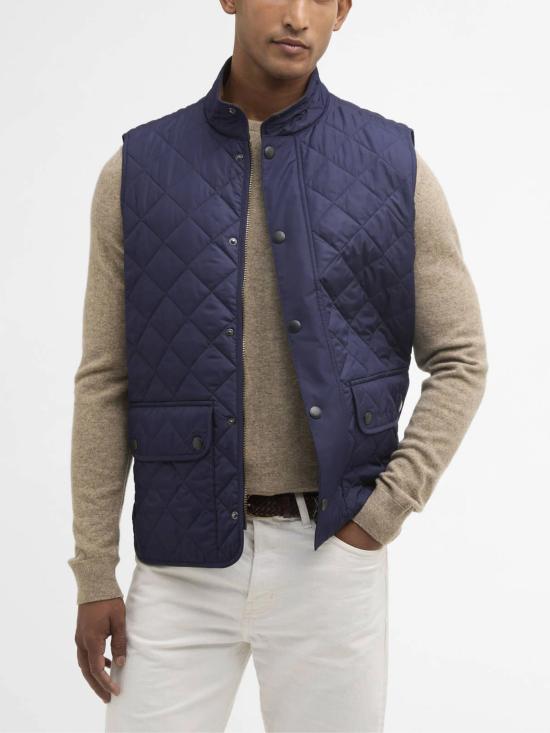 26SS 바버 로어데일 베스트 MGI0245 NY32 Blue - BARBOUR