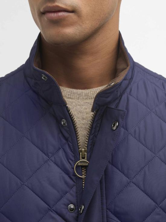 26SS 바버 로어데일 베스트 MGI0245 NY32 Blue - BARBOUR