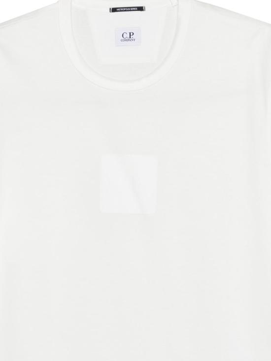 26SS 씨피 컴퍼니 반팔 티셔츠 20CLTS017A 006370W103 White - C.P. COMPANY