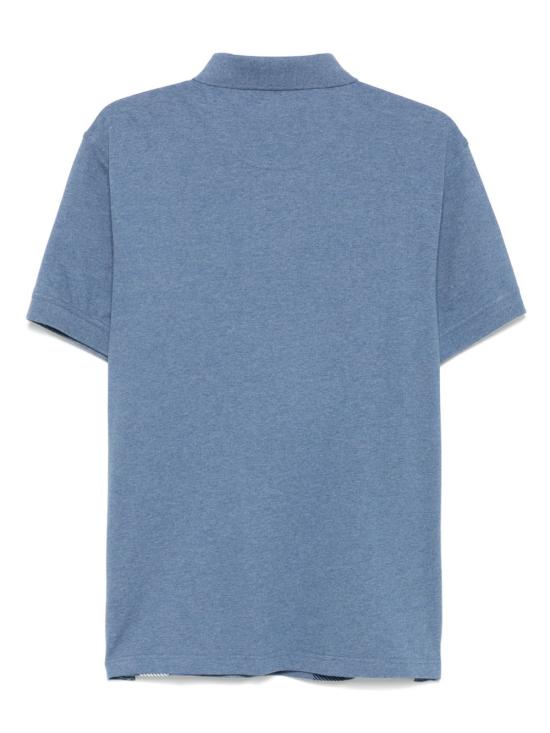 26SS 바버 반팔 티셔츠 MML1117 BL15 Clear Blue - BARBOUR