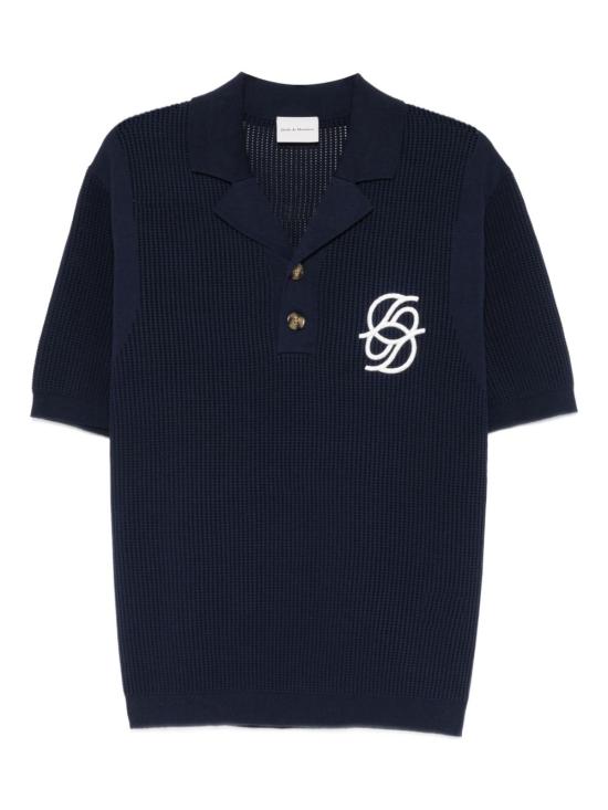 26SS 드롤드무슈 반팔 티셔츠 JPO171 CO207NAVY Blue - DROLE DE MONSIEUR