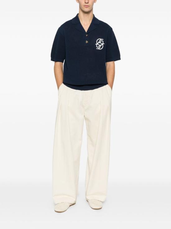 26SS 드롤드무슈 반팔 티셔츠 JPO171 CO207NAVY Blue - DROLE DE MONSIEUR