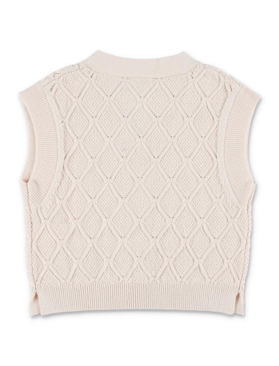 26SS [키즈] 봉쁘앙 베스트 S06GCAK00014 103 UPB ECRU - BONPOINT