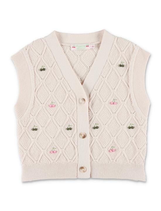 26SS [키즈] 봉쁘앙 베스트 S06GCAK00014 103 UPB ECRU