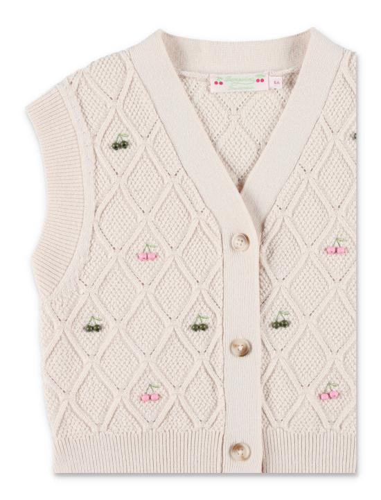 26SS [키즈] 봉쁘앙 베스트 S06GCAK00014 103 UPB ECRU - BONPOINT