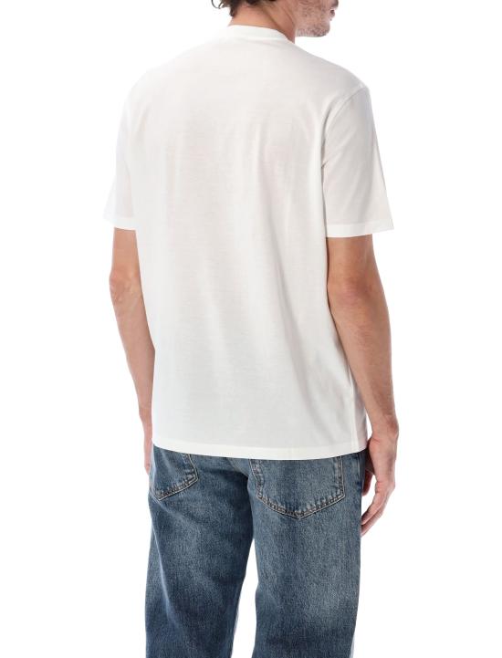 26FW 엠포리오 아르마니 반팔 티셔츠 EM004593AF10762 F0200 BIANCO - EMPORIO ARMANI