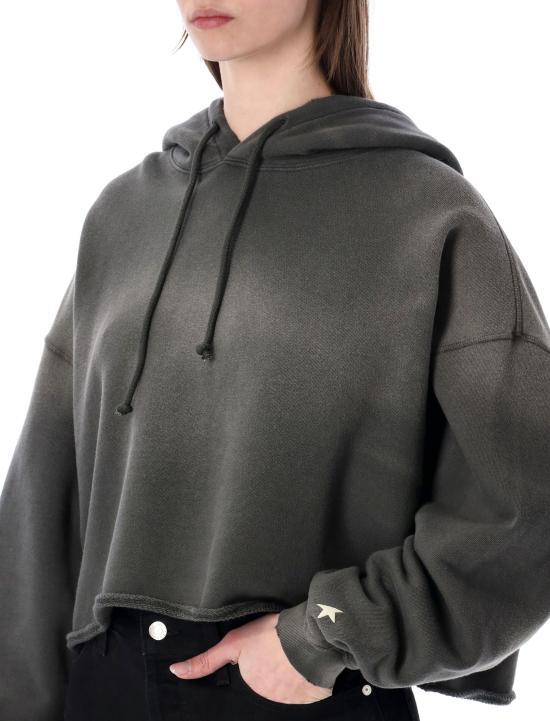 26SS 골든구스 후드 티셔츠 GWP02699P002513 60666 CHARCOAL - GOLDEN GOOSE