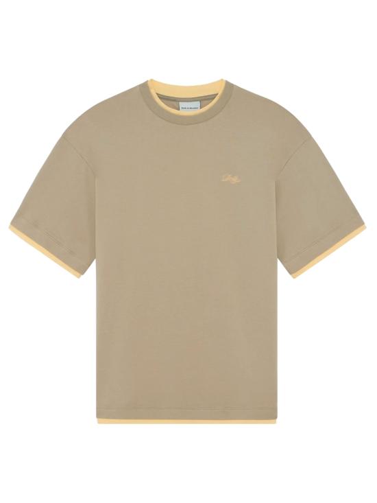 26SS 드롤드무슈 반팔 티셔츠 JTS288 CO002BEIGE Beige