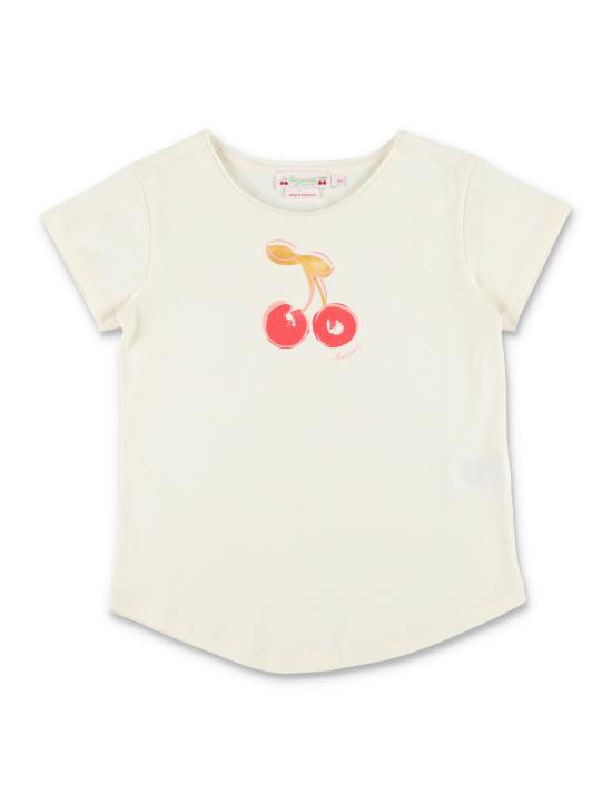 26SS [키즈] 봉쁘앙 티셔츠 S06GTSK00021 103 UPB ECRU