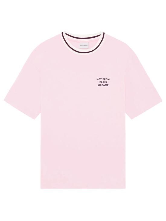 26SS 드롤드무슈 반팔 티셔츠 JTS189 CO002LIGHTPINK Pink