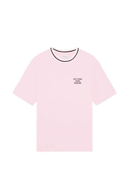 26SS 드롤드무슈 반팔 티셔츠 JTS189 CO002LIGHTPINK Pink - DROLE DE MONSIEUR
