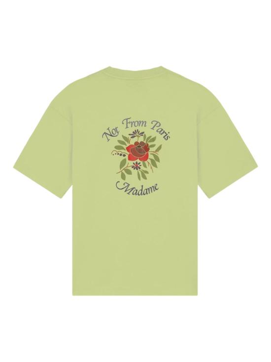 26SS 드롤드무슈 반팔 티셔츠 JTS210 CO002LIGHTOLIVE Green - DROLE DE MONSIEUR