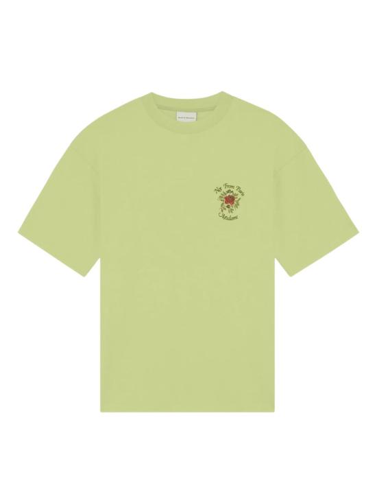 26SS 드롤드무슈 반팔 티셔츠 JTS210 CO002LIGHTOLIVE Green - DROLE DE MONSIEUR
