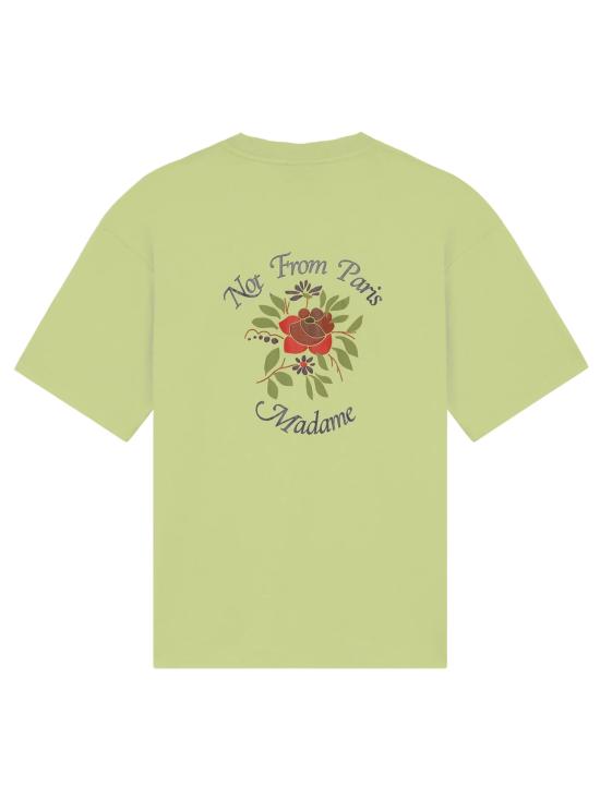 26SS 드롤드무슈 반팔 티셔츠 JTS210 CO002LIGHTOLIVE Green - DROLE DE MONSIEUR