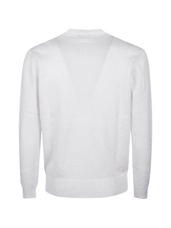 26SS 드루모어 스웨터 D8C103SSL 100 White - DRUMOHR