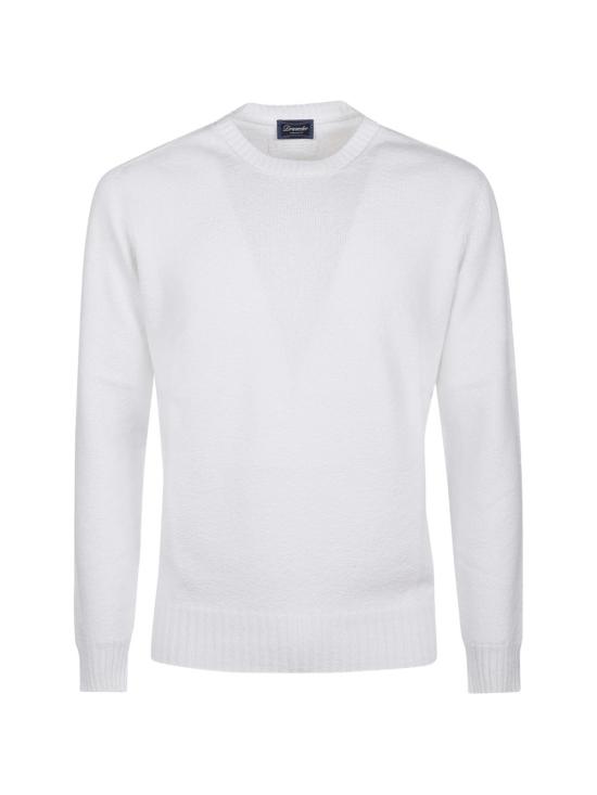 26SS 드루모어 스웨터 D8C103SSL 100 White - DRUMOHR