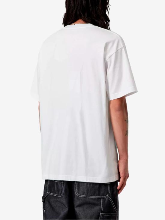 26SS 칼하트 WIP 반팔 티셔츠 I036237 02XX White - CARHARTT WIP