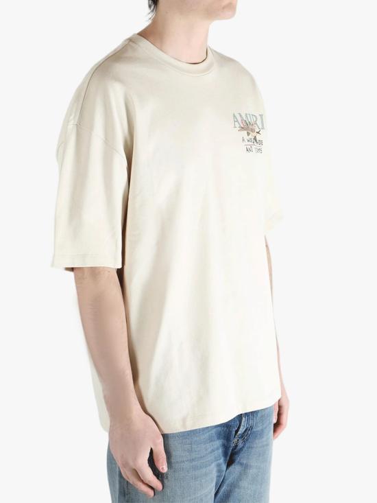 26SS 아미리 반팔 티셔츠 AMTOJR1095 ALABASTER Cream - AMIRI
