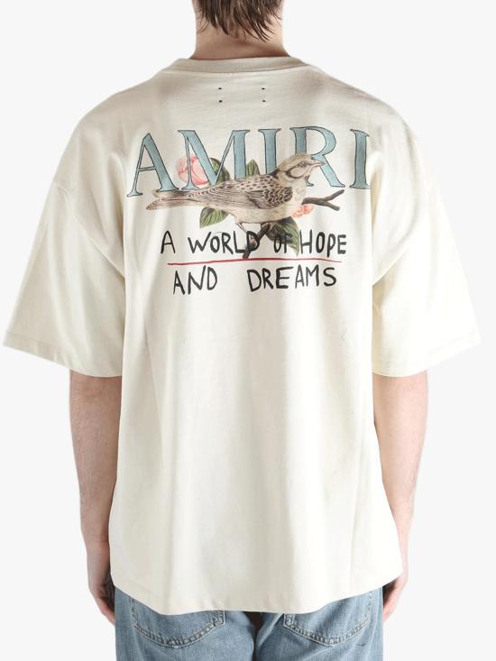 26SS 아미리 반팔 티셔츠 AMTOJR1095 ALABASTER Cream - AMIRI