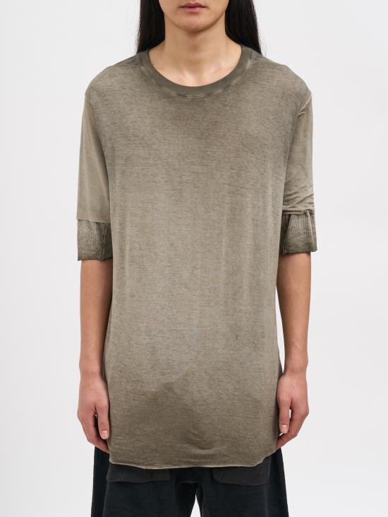 26SS 톰크롬 반팔 티셔츠 NMTS940COLDOLIVE Green