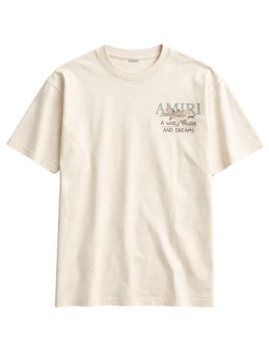 26SS 아미리 반팔 티셔츠 AMTOJR1095 BLACK Black