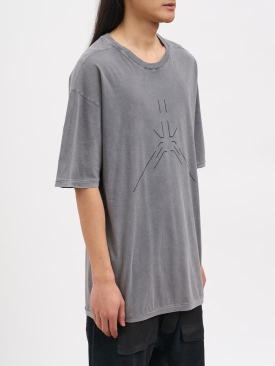 26SS 톰크롬 반팔 티셔츠 NMTS933DARKGREY Grey - THOM KROM