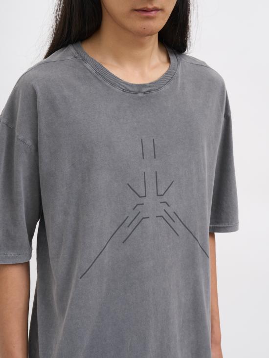 26SS 톰크롬 반팔 티셔츠 NMTS933DARKGREY Grey - THOM KROM