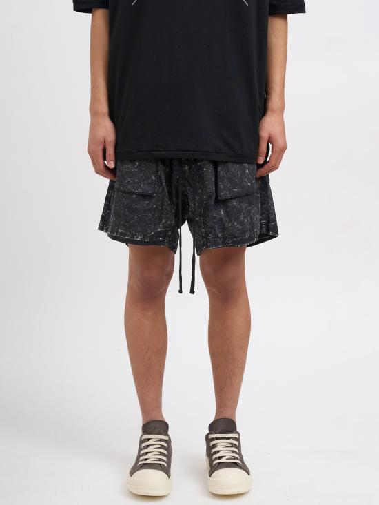 26SS 톰크롬 숏팬츠 NMP37BLACKMARBLE Grey - THOM KROM