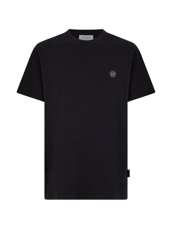 26SS 필립 플레인 반팔 티셔츠 MTK8729 PJY002N02 Black - PHILIPP PLEIN