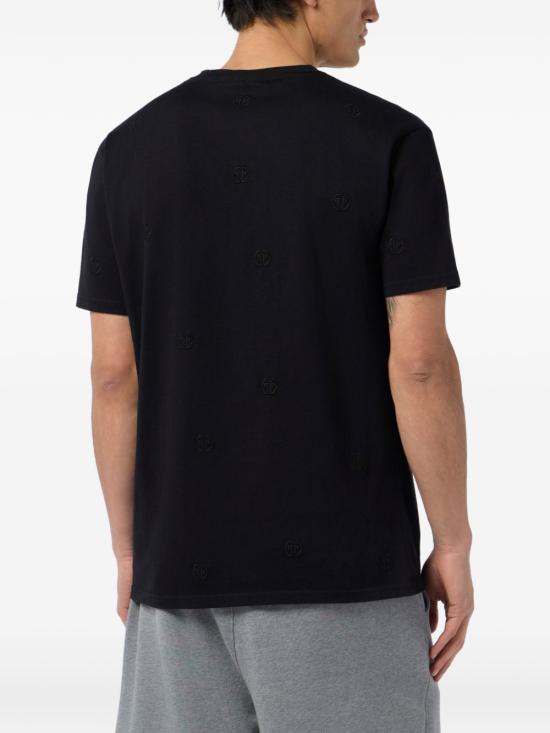 26SS 필립 플레인 반팔 티셔츠 MTK8729 PJY002N02 Black - PHILIPP PLEIN