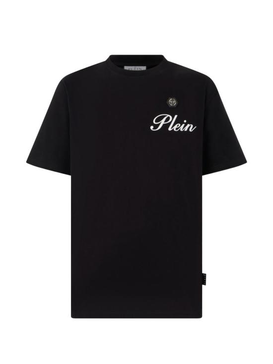 26SS 필립 플레인 반팔 티셔츠 MTK8906 PJY002N02 Black - PHILIPP PLEIN