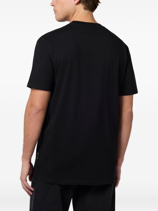 26SS 필립 플레인 반팔 티셔츠 MTK8906 PJY002N02 Black - PHILIPP PLEIN